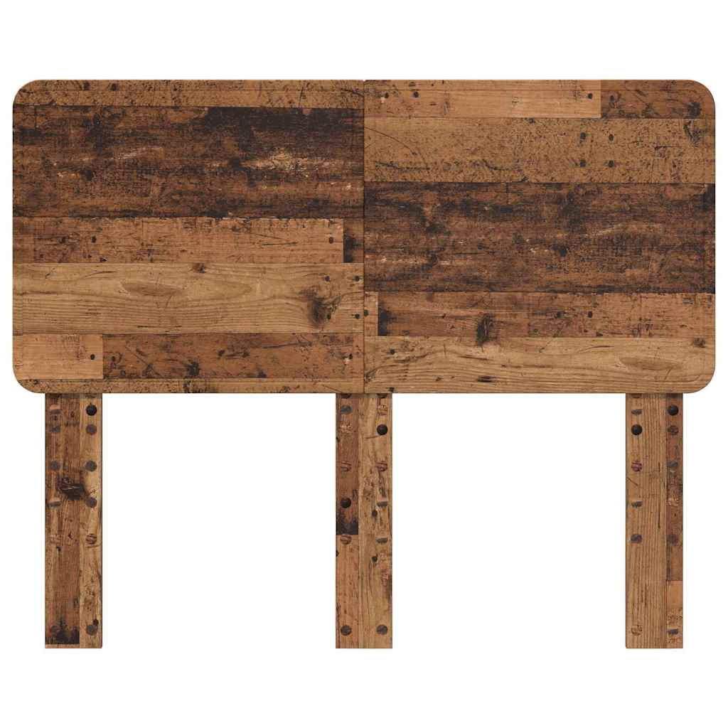 vidaXL Κεφαλάρι με κεφαλάρι Παλιό Ξύλο 135 cm Επεξεργασμένο ξύλο
