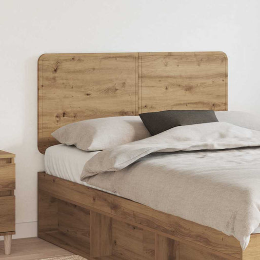 vidaXL Κεφαλάρι με κεφαλάρι Artisan Oak 120 cm Επεξεργασμένο ξύλο
