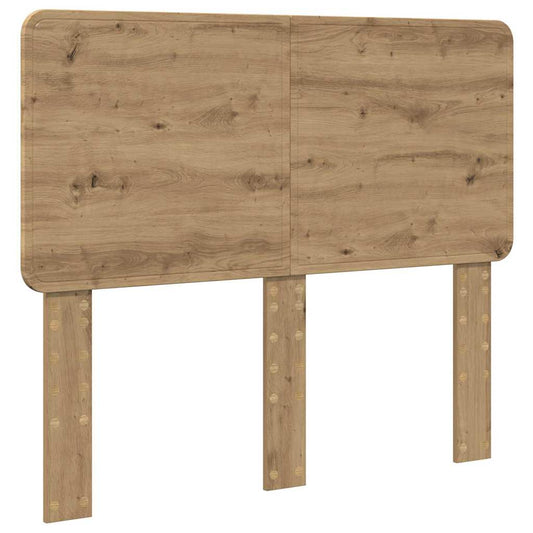vidaXL Κεφαλάρι με κεφαλάρι Artisan Oak 120 cm Επεξεργασμένο ξύλο