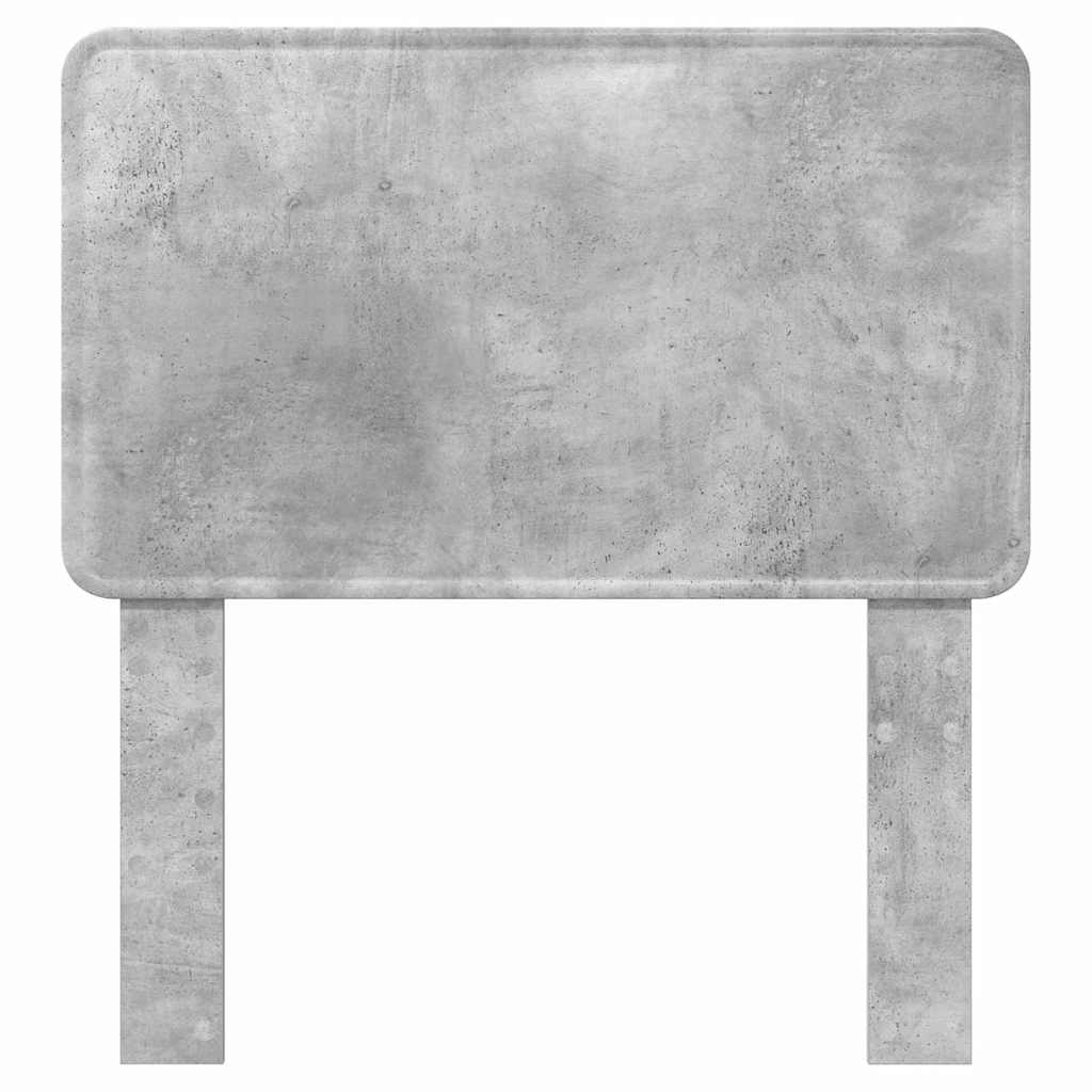 vidaXL Κεφαλάρι με κεφαλάρι Σκυρόδεμα Γκρι 100 cm Επεξεργασμένο ξύλο