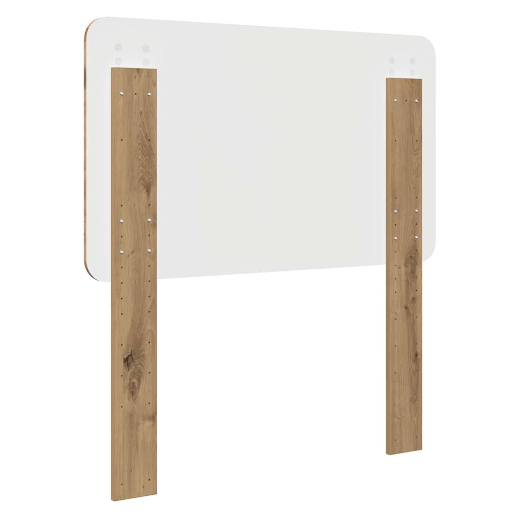 vidaXL Κεφαλάρι με κεφαλάρι Artisan Oak 100 cm Επεξεργασμένο ξύλο