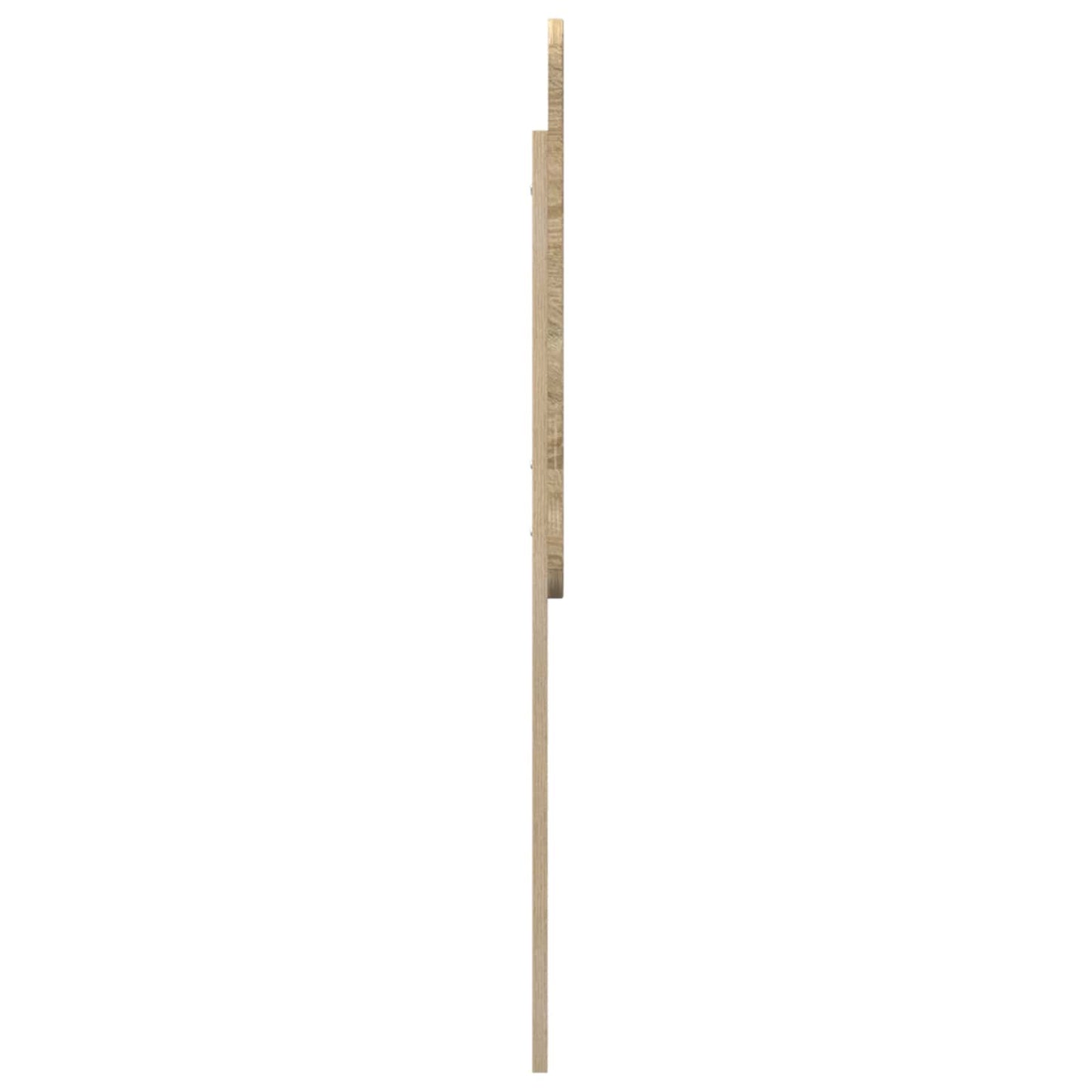 vidaXL Κεφαλάρι με κεφαλάρι Δρύς Sonoma 90 cm Επεξεργασμένο ξύλο