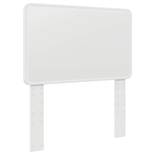 vidaXL Κεφαλάρι με κεφαλάρι Λευκό 75 cm Επεξεργασμένο ξύλο