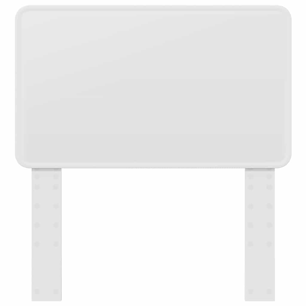 vidaXL Κεφαλάρι με κεφαλάρι Λευκό 75 cm Επεξεργασμένο ξύλο