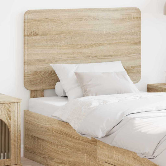 vidaXL Κεφαλάρι με κεφαλάρι Δρύς Sonoma 75 cm Επεξεργασμένο ξύλο