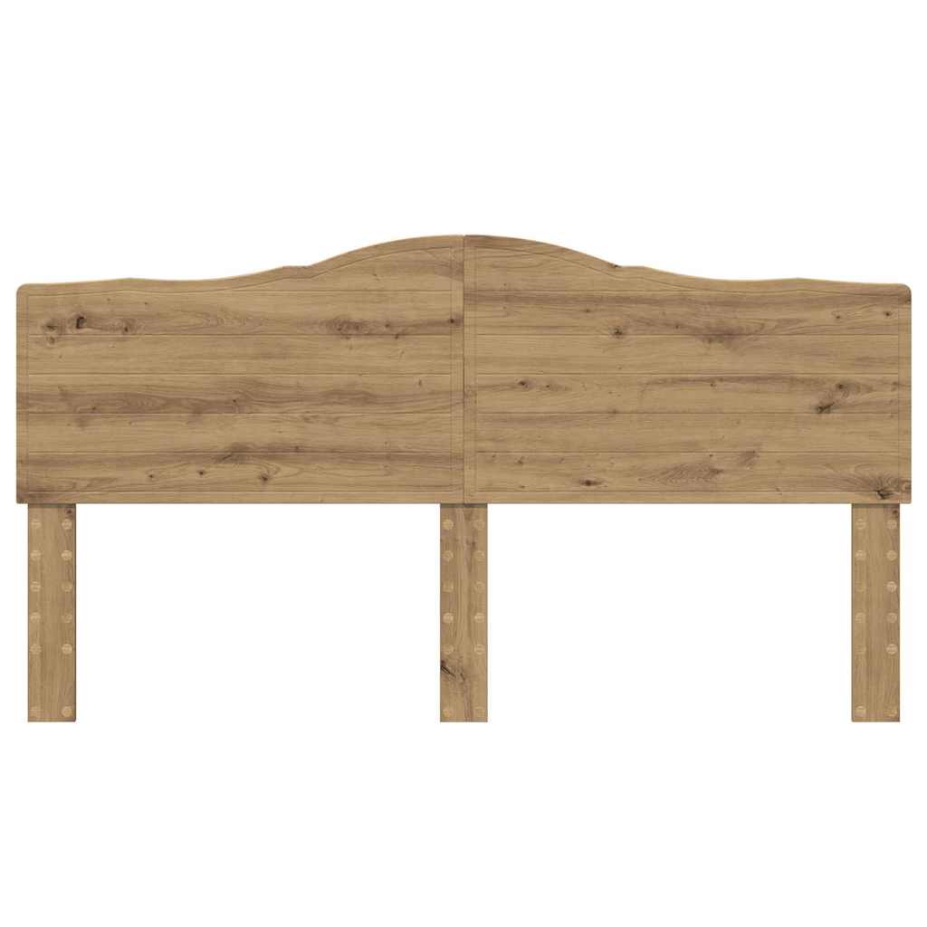 vidaXL Κεφαλάρι με κεφαλάρι Artisan Oak 200 cm Επεξεργασμένο ξύλο