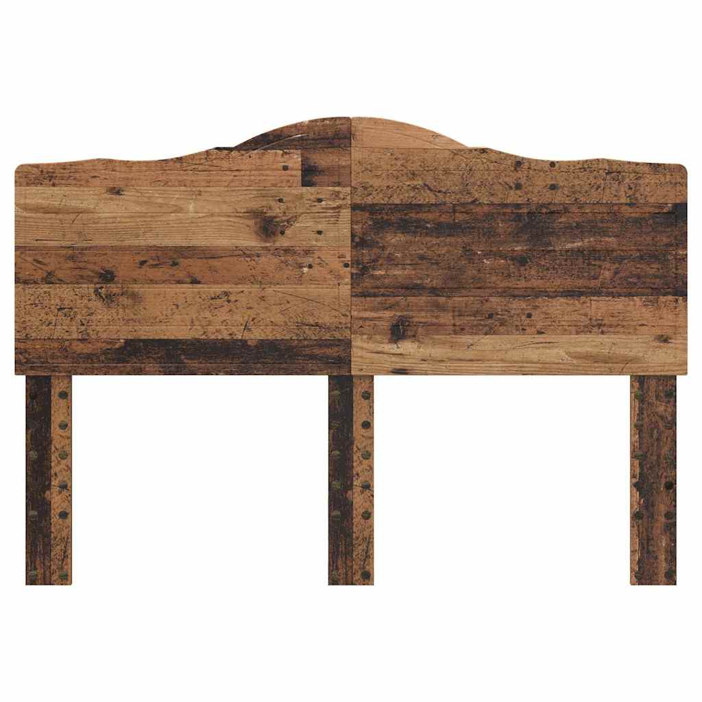 vidaXL Κεφαλάρι με κεφαλάρι Παλιό Ξύλο 160 cm Επεξεργασμένο ξύλο