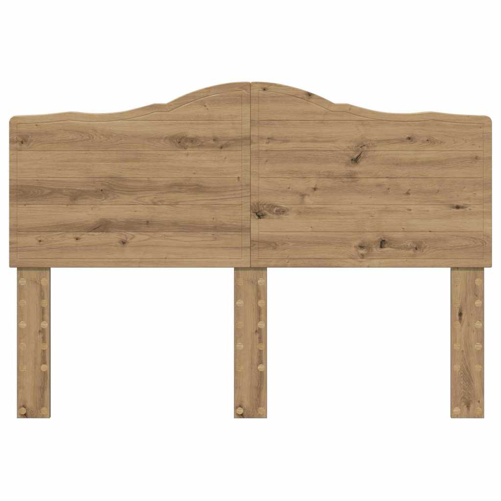 vidaXL Κεφαλάρι με κεφαλάρι Artisan Oak 160 cm Επεξεργασμένο ξύλο