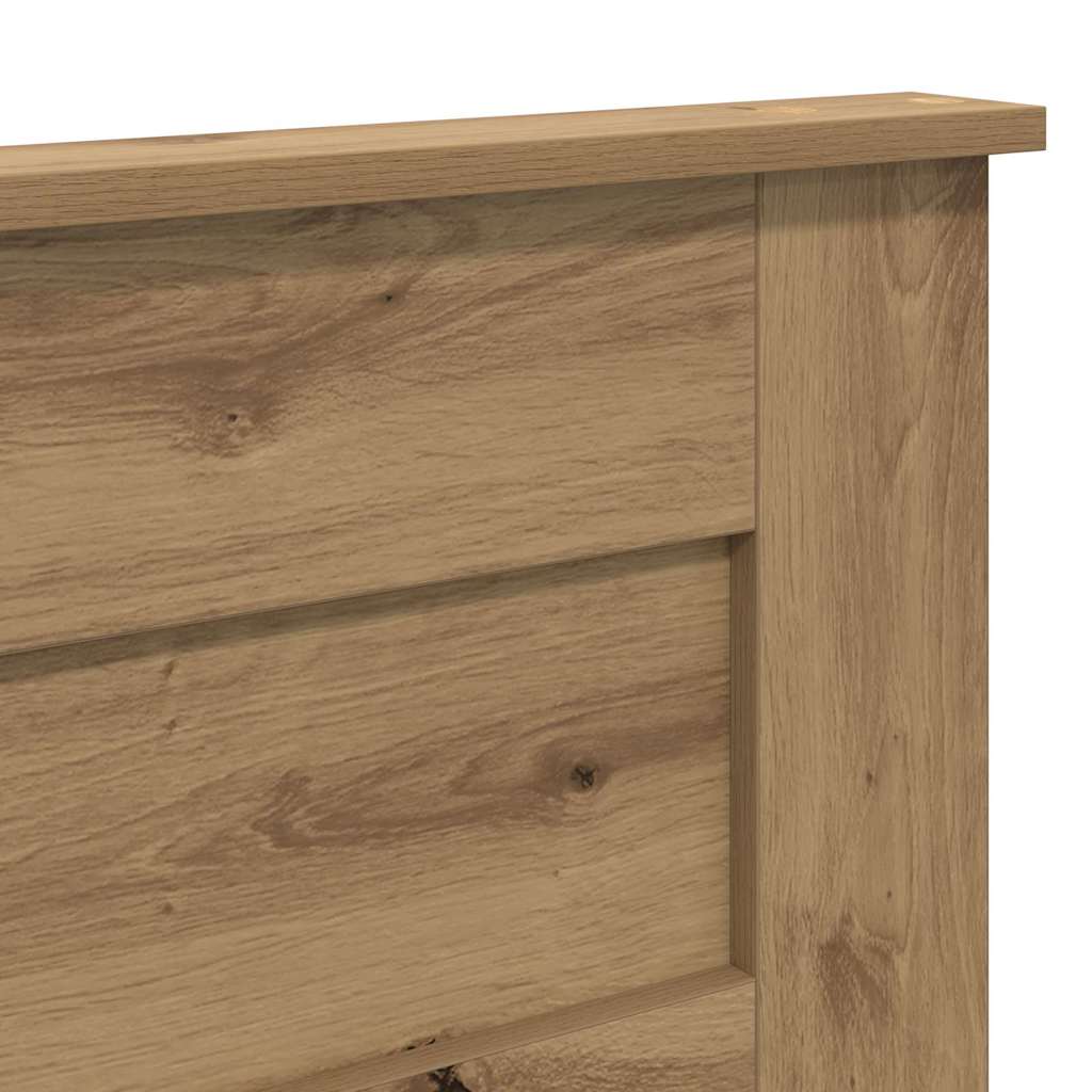vidaXL Κεφαλάρι με κεφαλάρι Artisan Oak 200 cm Επεξεργασμένο ξύλο