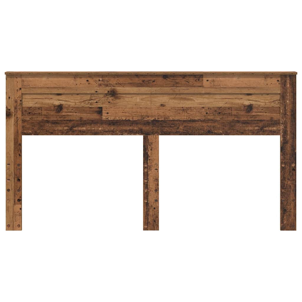 vidaXL Κεφαλάρι με κεφαλάρι Παλιό Ξύλο 180 cm Επεξεργασμένο ξύλο