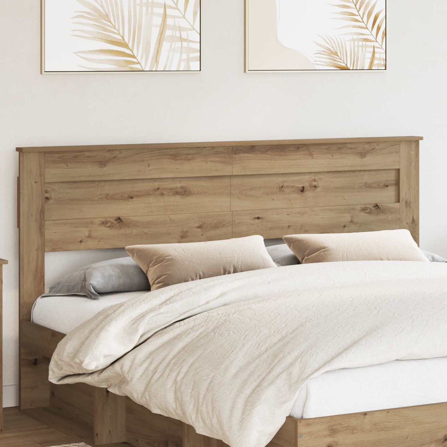 vidaXL Κεφαλάρι με κεφαλάρι Artisan Oak 180 cm Επεξεργασμένο ξύλο