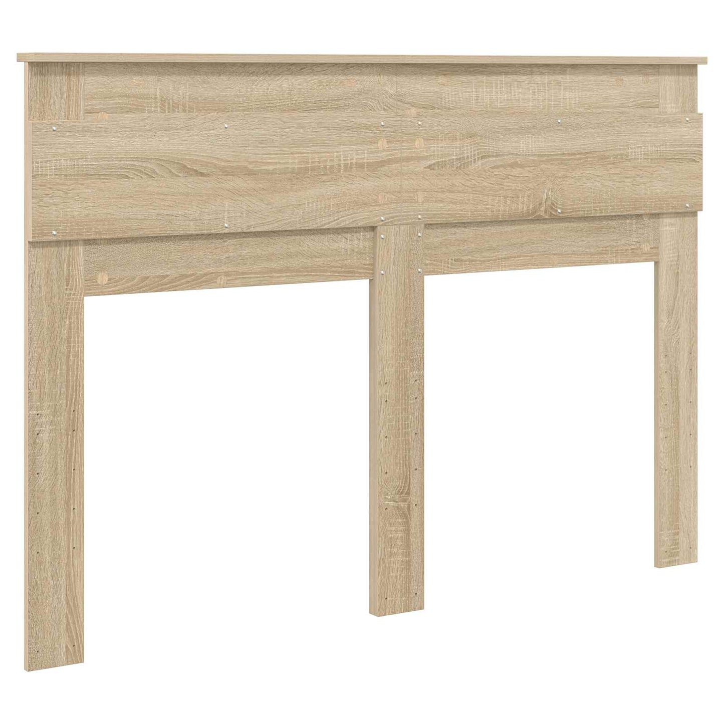 vidaXL Κεφαλάρι με κεφαλάρι Δρύς Sonoma 160 cm Επεξεργασμένο ξύλο