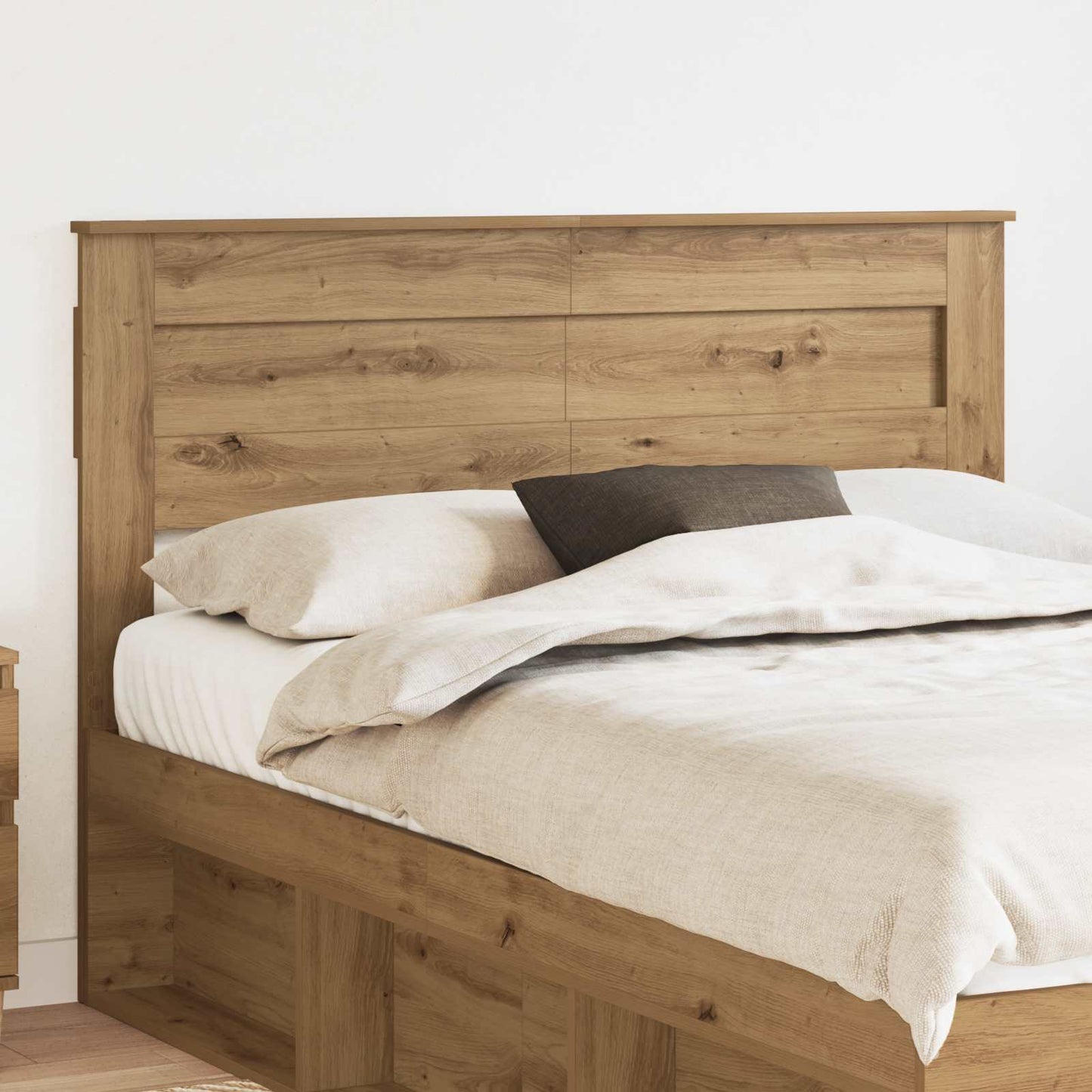 vidaXL Κεφαλάρι με κεφαλάρι Artisan Oak 160 cm Επεξεργασμένο ξύλο