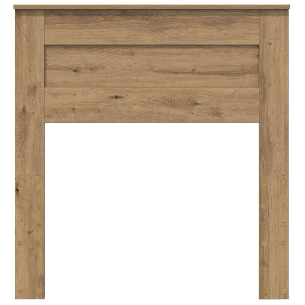 vidaXL Κεφαλάρι με κεφαλάρι Artisan Oak 80 cm Επεξεργασμένο ξύλο