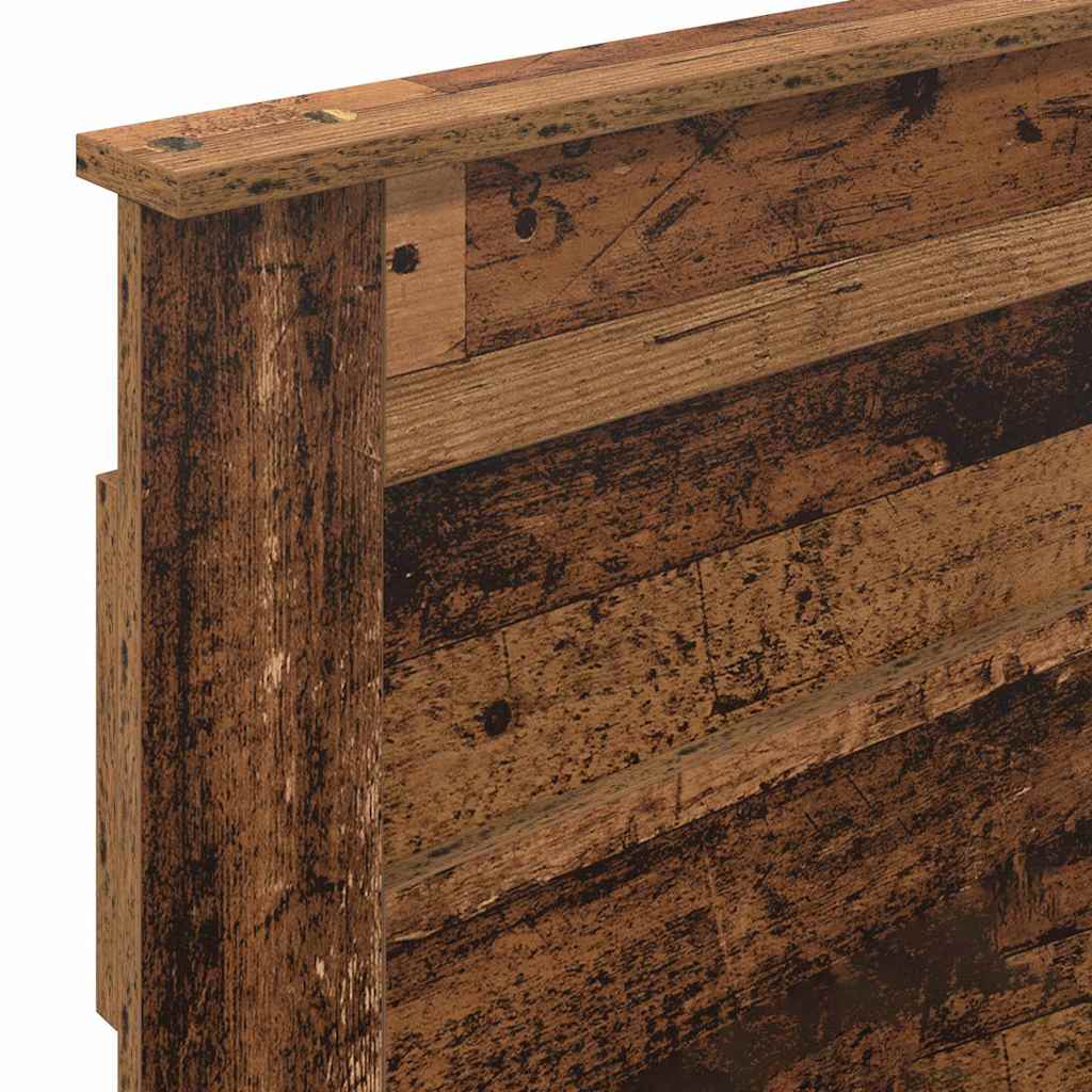 vidaXL Κεφαλάρι με κεφαλάρι Παλιό Ξύλο 75 cm Επεξεργασμένο ξύλο