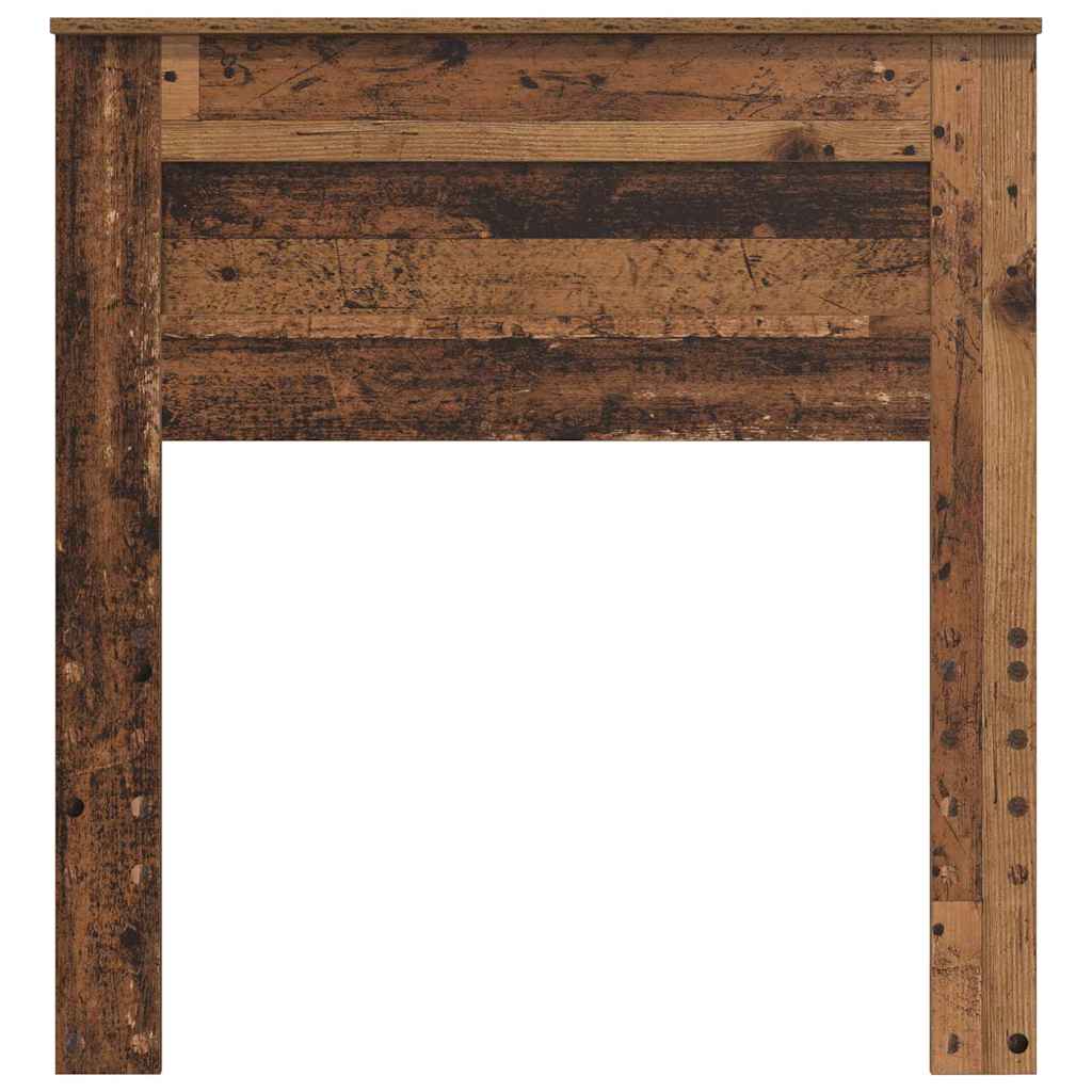 vidaXL Κεφαλάρι με κεφαλάρι Παλιό Ξύλο 75 cm Επεξεργασμένο ξύλο