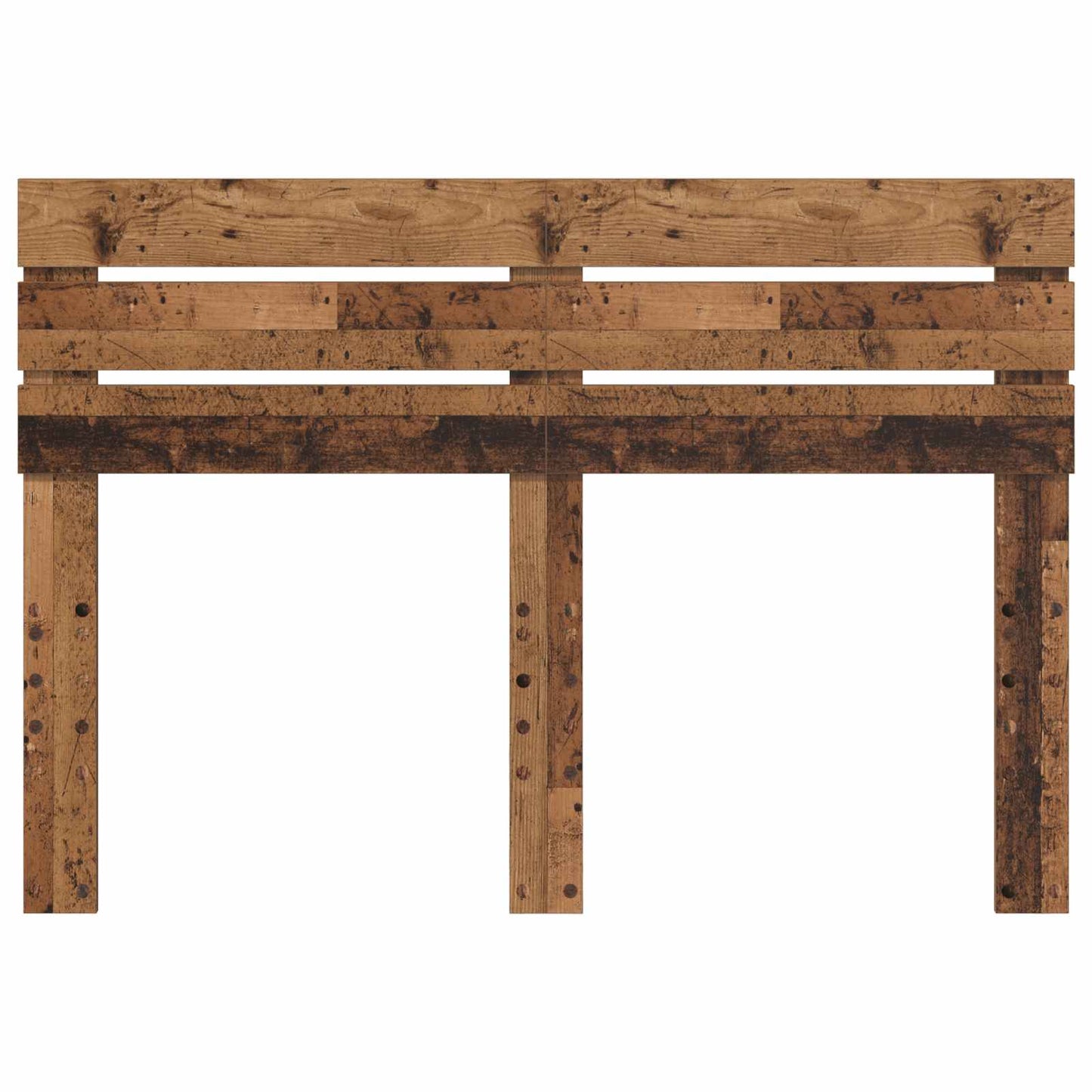 vidaXL Κεφαλάρι με κεφαλάρι Παλιό Ξύλο 160 cm Επεξεργασμένο ξύλο