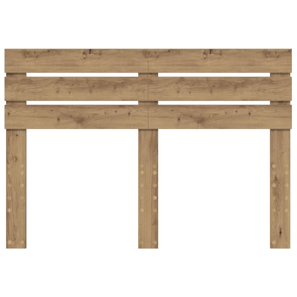 vidaXL Κεφαλάρι με κεφαλάρι Artisan Oak 160 cm Επεξεργασμένο ξύλο