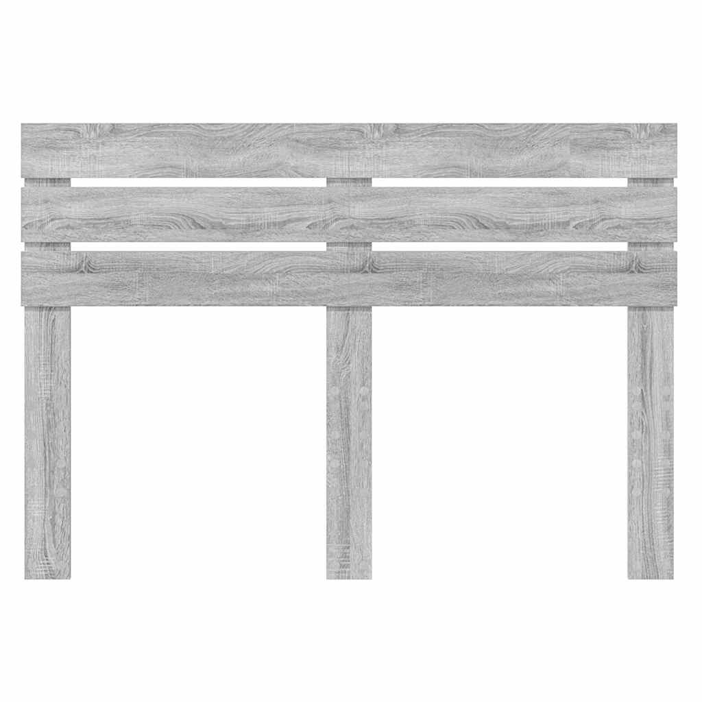 vidaXL Κεφαλάρι με κεφαλάρι Γκρίζο Σονομα 150 cm Επεξεργασμένο ξύλο