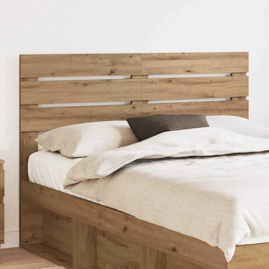 vidaXL Κεφαλάρι με κεφαλάρι Artisan Oak 150 cm Επεξεργασμένο ξύλο