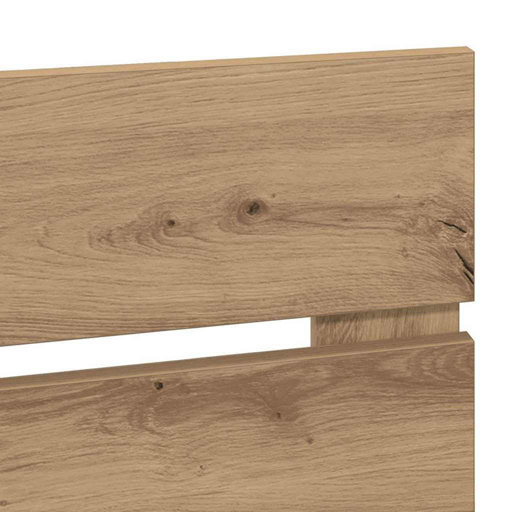 vidaXL Κεφαλάρι με κεφαλάρι Artisan Oak 80 cm Επεξεργασμένο ξύλο