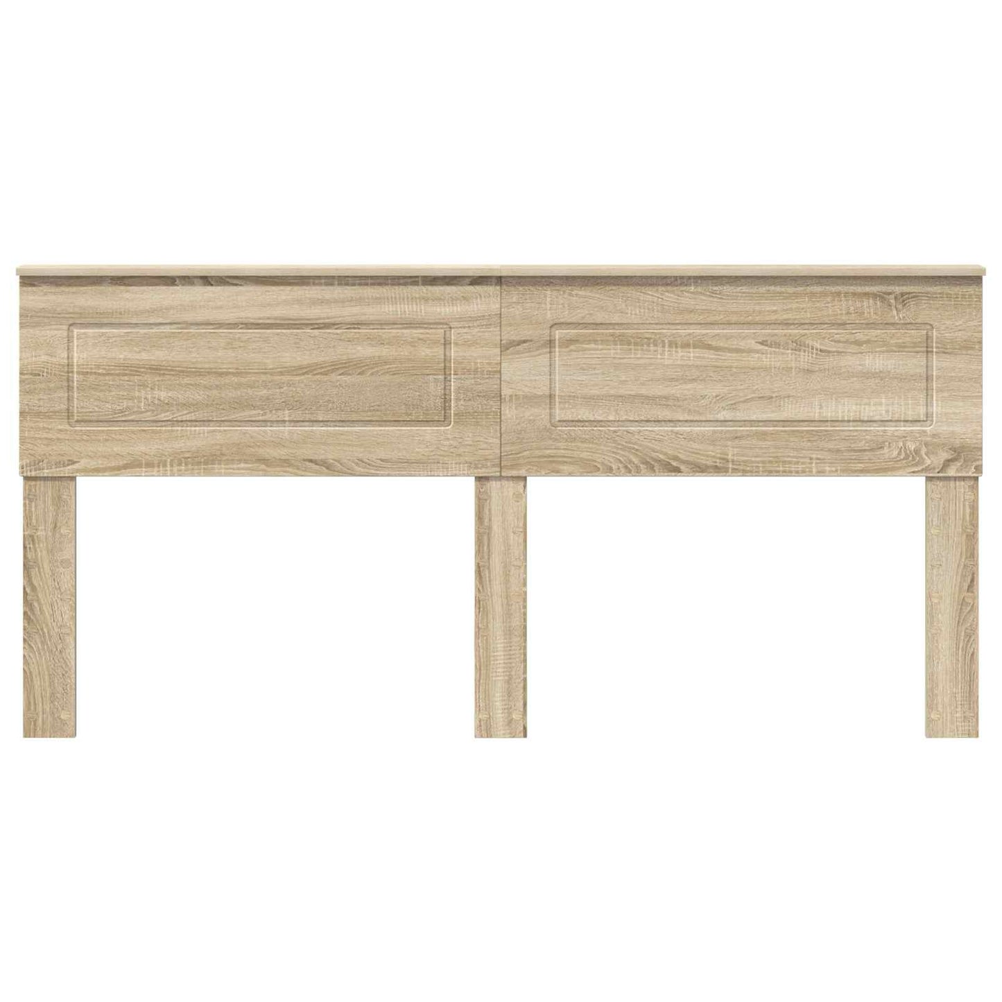 vidaXL Κεφαλάρι με κεφαλάρι Δρύς Sonoma 180 cm Επεξεργασμένο ξύλο