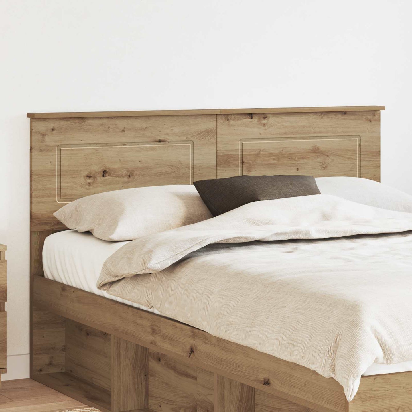 vidaXL Κεφαλάρι με κεφαλάρι Artisan Oak 160 cm Επεξεργασμένο ξύλο
