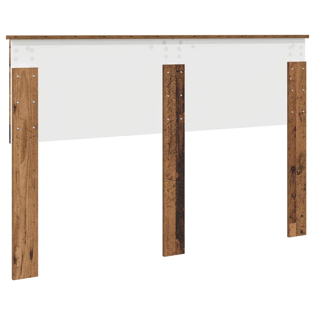 vidaXL Κεφαλάρι με κεφαλάρι Παλιό Ξύλο 150 cm Επεξεργασμένο ξύλο