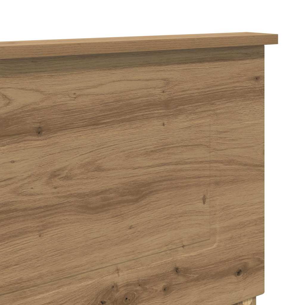 vidaXL Κεφαλάρι με κεφαλάρι Artisan Oak 140 cm Επεξεργασμένο ξύλο
