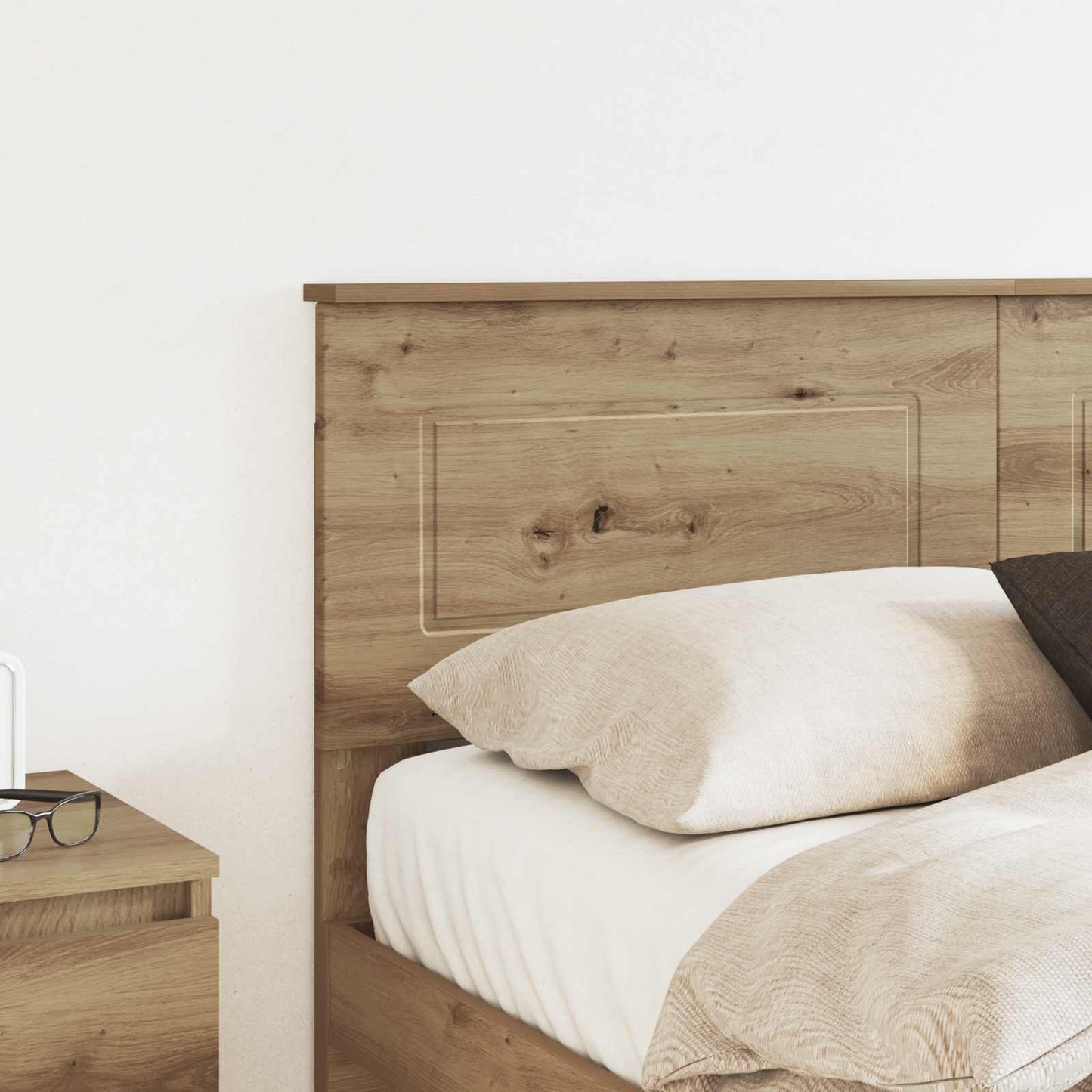 vidaXL Κεφαλάρι με κεφαλάρι Artisan Oak 140 cm Επεξεργασμένο ξύλο