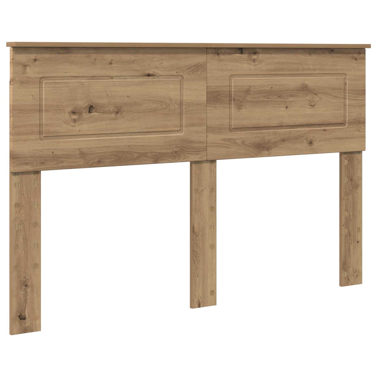 vidaXL Κεφαλάρι με κεφαλάρι Artisan Oak 140 cm Επεξεργασμένο ξύλο