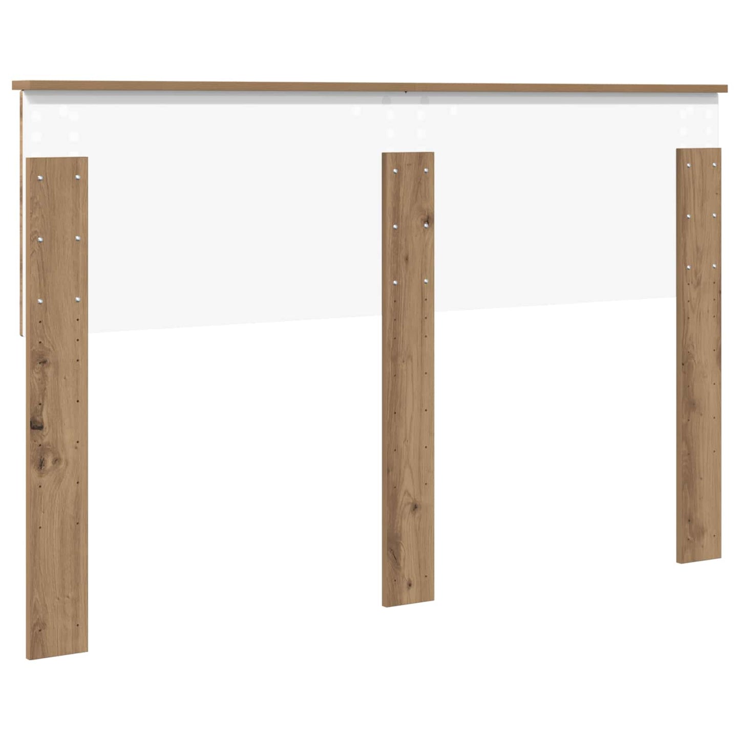 vidaXL Κεφαλάρι με κεφαλάρι Artisan Oak 140 cm Επεξεργασμένο ξύλο