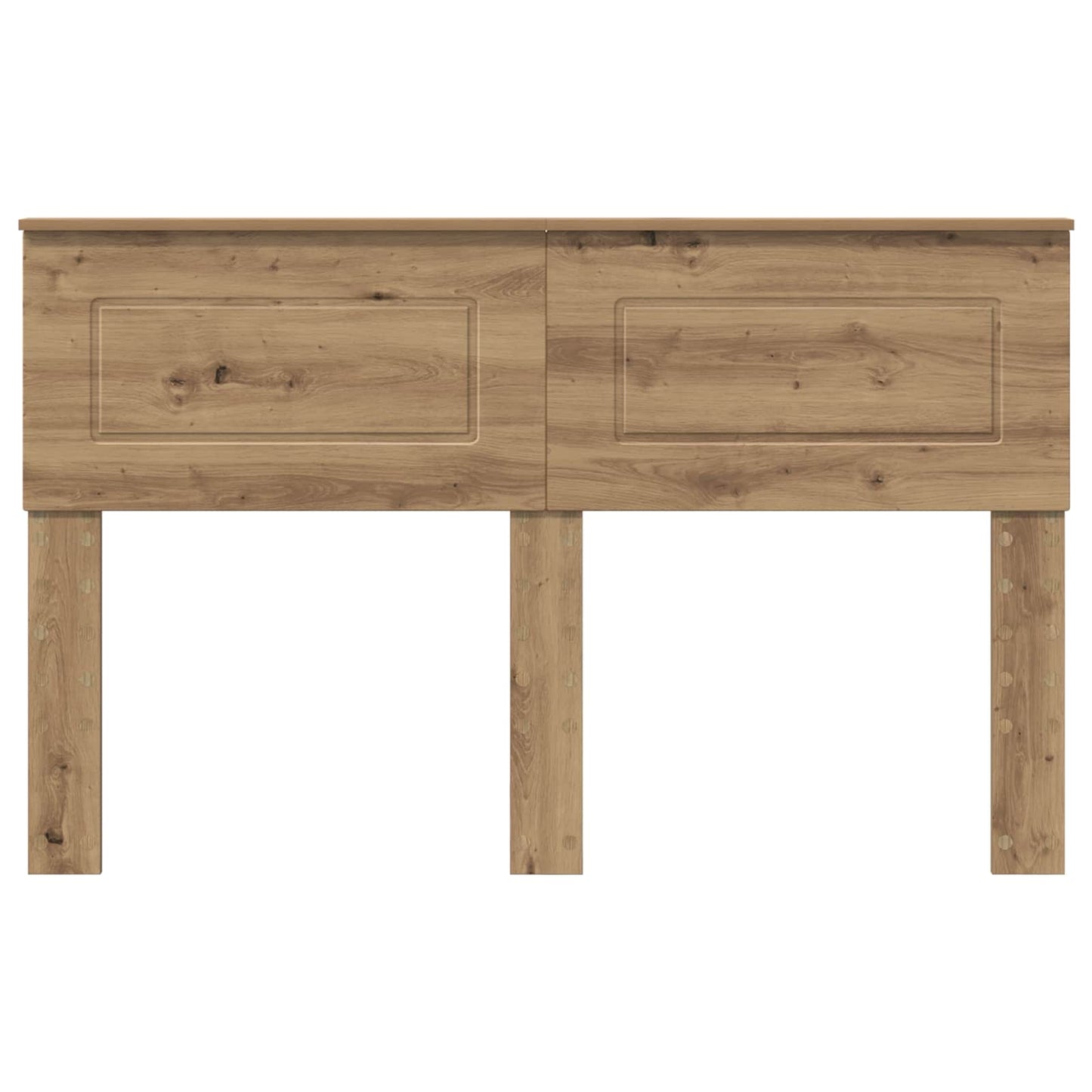 vidaXL Κεφαλάρι με κεφαλάρι Artisan Oak 140 cm Επεξεργασμένο ξύλο