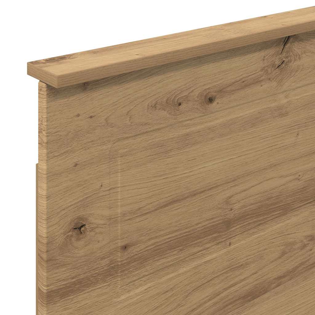 vidaXL Κεφαλάρι με κεφαλάρι Artisan Oak 100 cm Επεξεργασμένο ξύλο