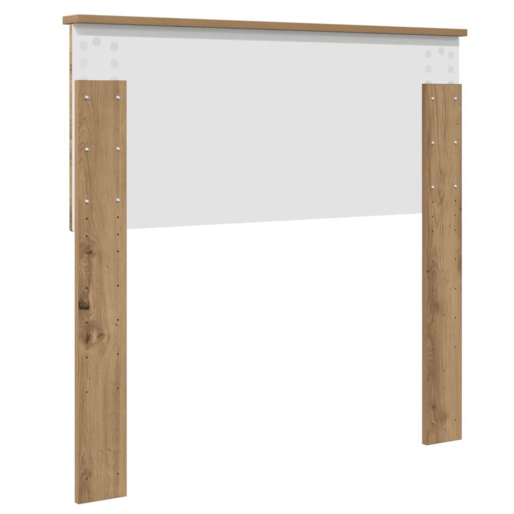 vidaXL Κεφαλάρι με κεφαλάρι Artisan Oak 100 cm Επεξεργασμένο ξύλο