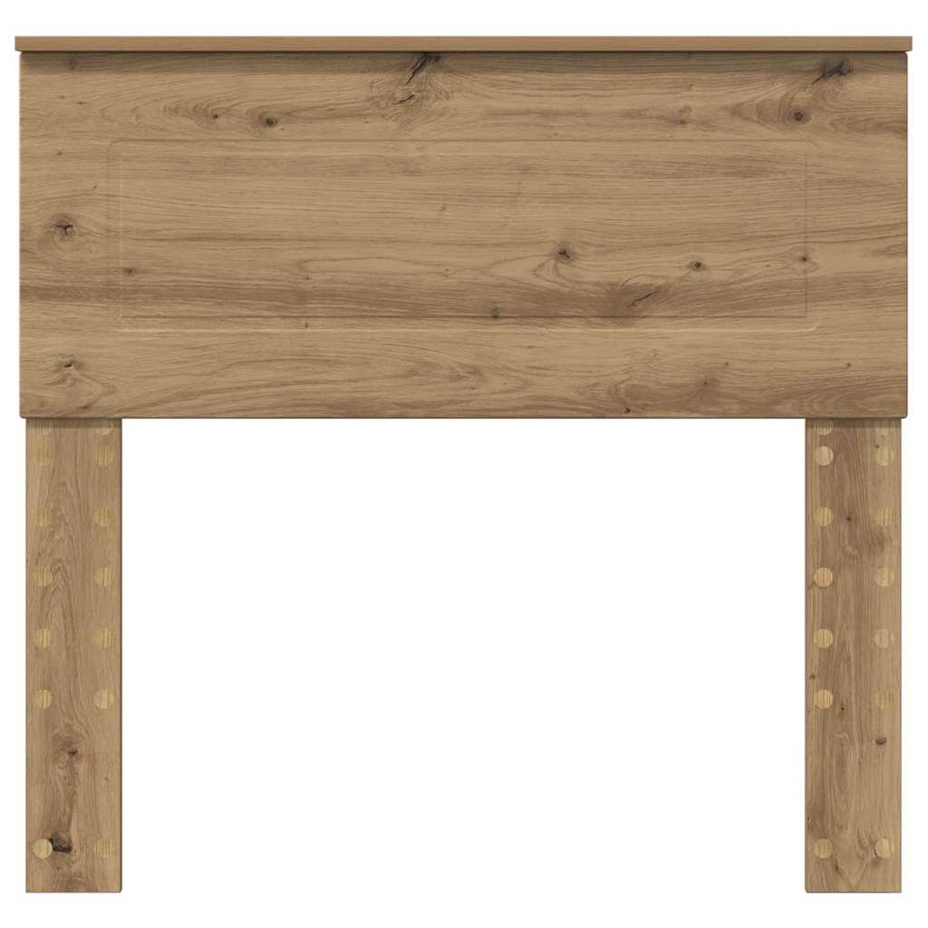 vidaXL Κεφαλάρι με κεφαλάρι Artisan Oak 100 cm Επεξεργασμένο ξύλο
