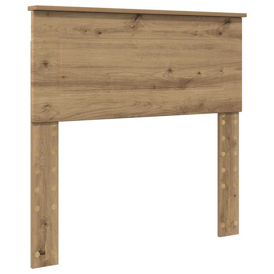 vidaXL Κεφαλάρι με κεφαλάρι Artisan Oak 90 cm Επεξεργασμένο ξύλο