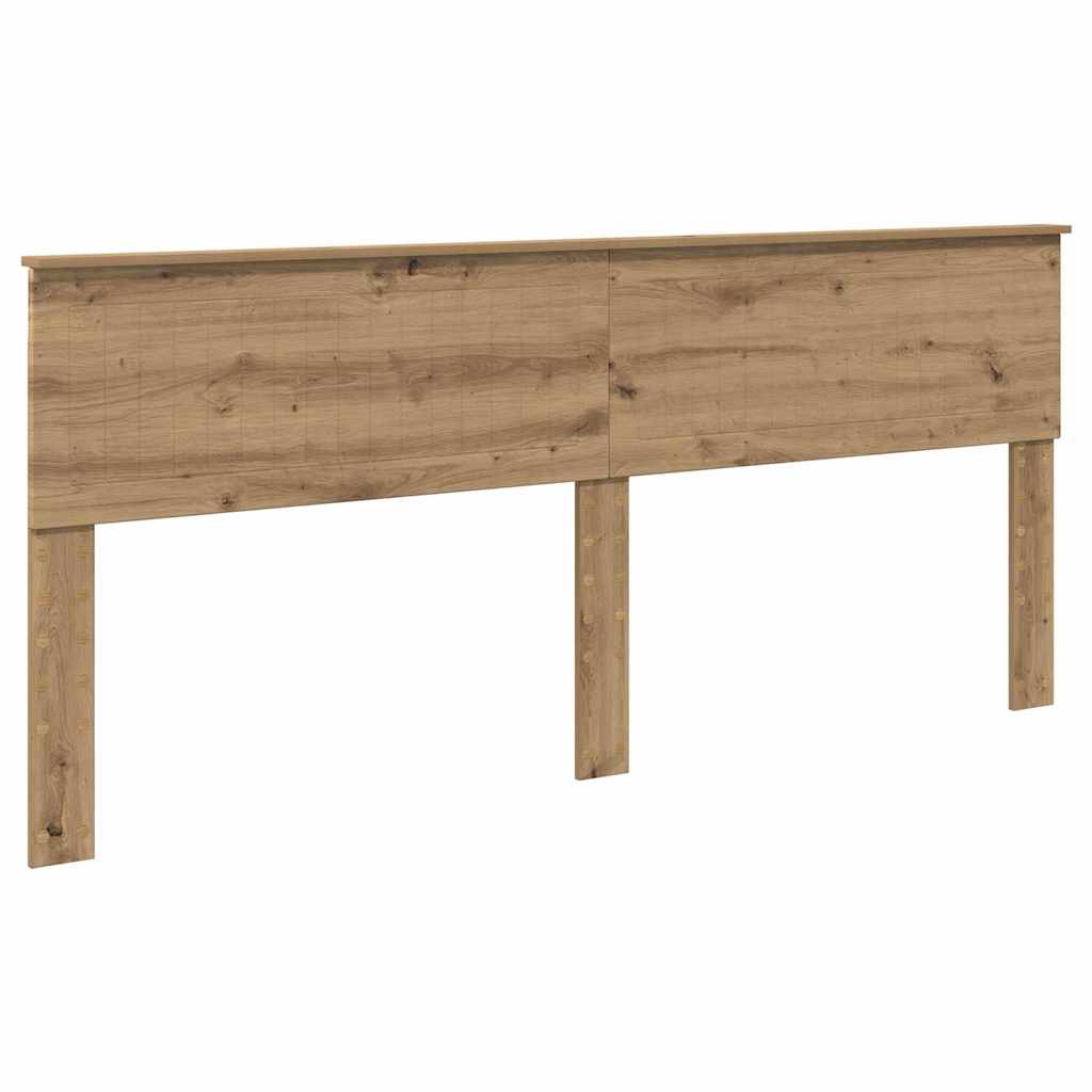 vidaXL Κεφαλάρι με κεφαλάρι Artisan Oak 200 cm Επεξεργασμένο ξύλο