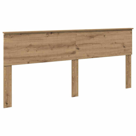 vidaXL Κεφαλάρι με κεφαλάρι Artisan Oak 200 cm Επεξεργασμένο ξύλο