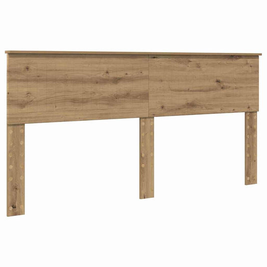 vidaXL Κεφαλάρι με κεφαλάρι Artisan Oak 180 cm Επεξεργασμένο ξύλο