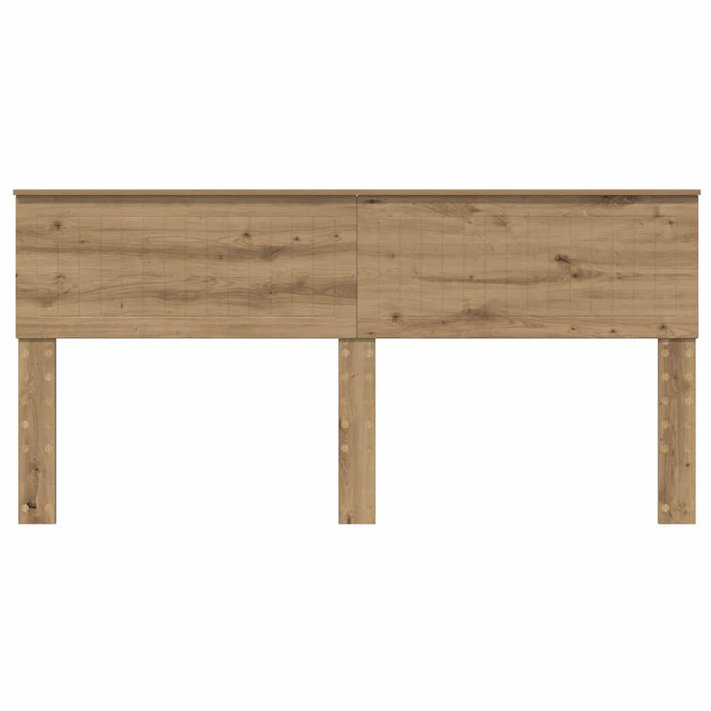 vidaXL Κεφαλάρι με κεφαλάρι Artisan Oak 180 cm Επεξεργασμένο ξύλο
