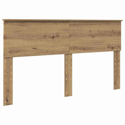 vidaXL Κεφαλάρι με κεφαλάρι Artisan Oak 160 cm Επεξεργασμένο ξύλο