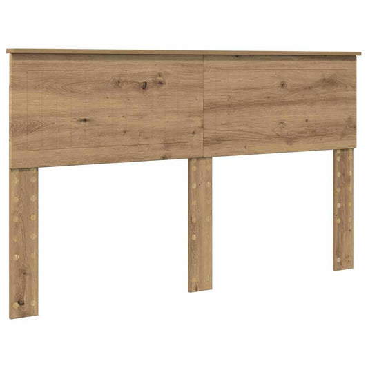 vidaXL Κεφαλάρι με κεφαλάρι Artisan Oak 150 cm Επεξεργασμένο ξύλο