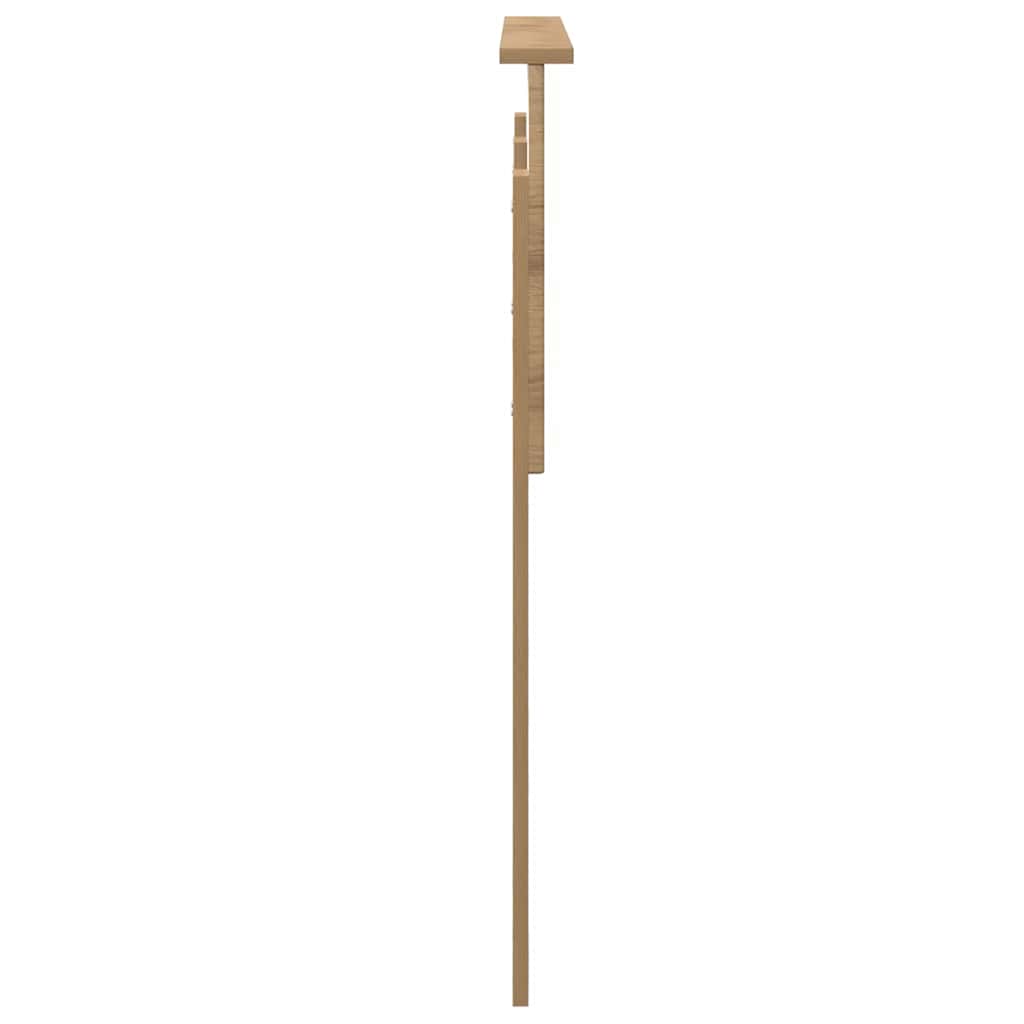 vidaXL Κεφαλάρι με κεφαλάρι Artisan Oak 120 cm Επεξεργασμένο ξύλο