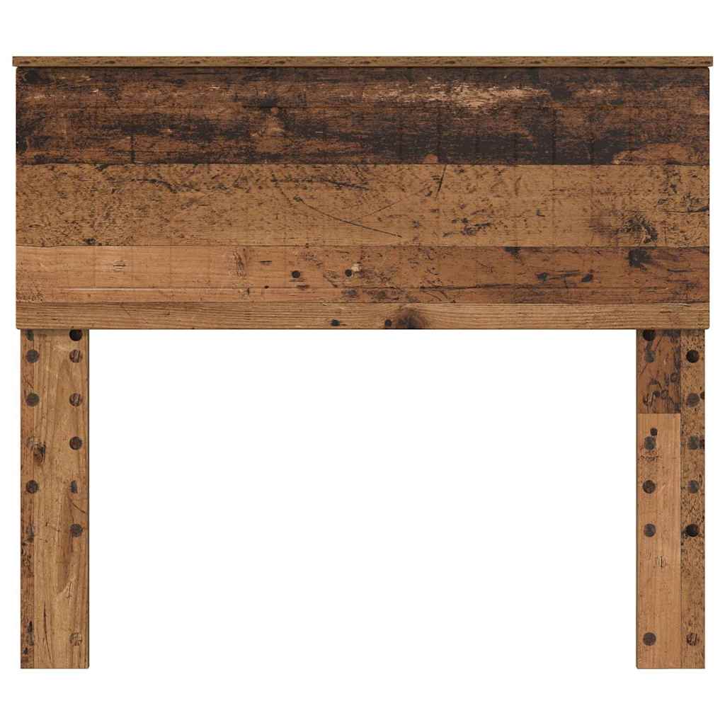 vidaXL Κεφαλάρι με κεφαλάρι Παλιό Ξύλο 100 cm Επεξεργασμένο ξύλο