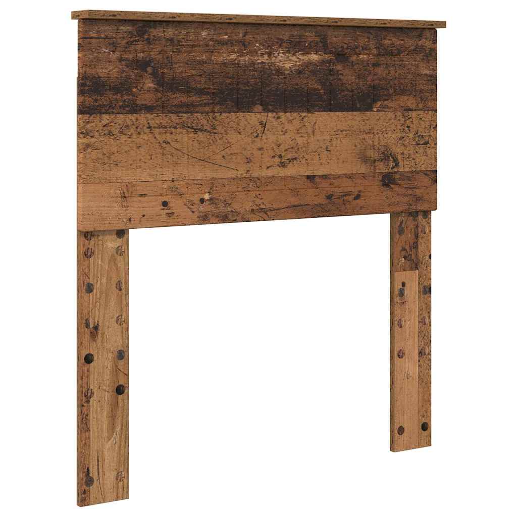 vidaXL Κεφαλάρι με κεφαλάρι Παλιό Ξύλο 80 cm Επεξεργασμένο ξύλο