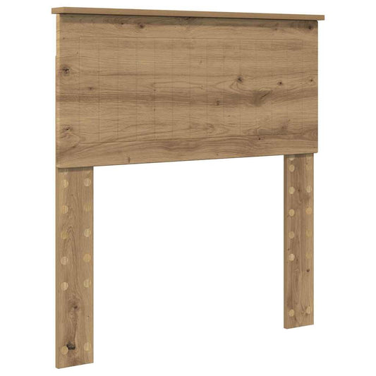 vidaXL Κεφαλάρι με κεφαλάρι Artisan Oak 80 cm Επεξεργασμένο ξύλο