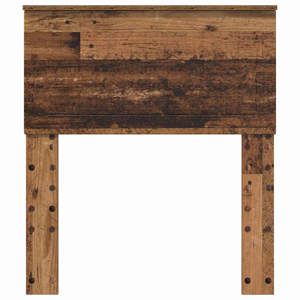 vidaXL Κεφαλάρι με κεφαλάρι Παλιό Ξύλο 75 cm Επεξεργασμένο ξύλο
