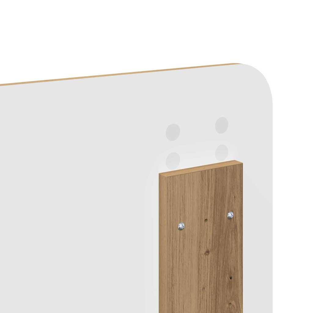 vidaXL Κεφαλάρι με κεφαλάρι Artisan Oak 200 cm Επεξεργασμένο ξύλο