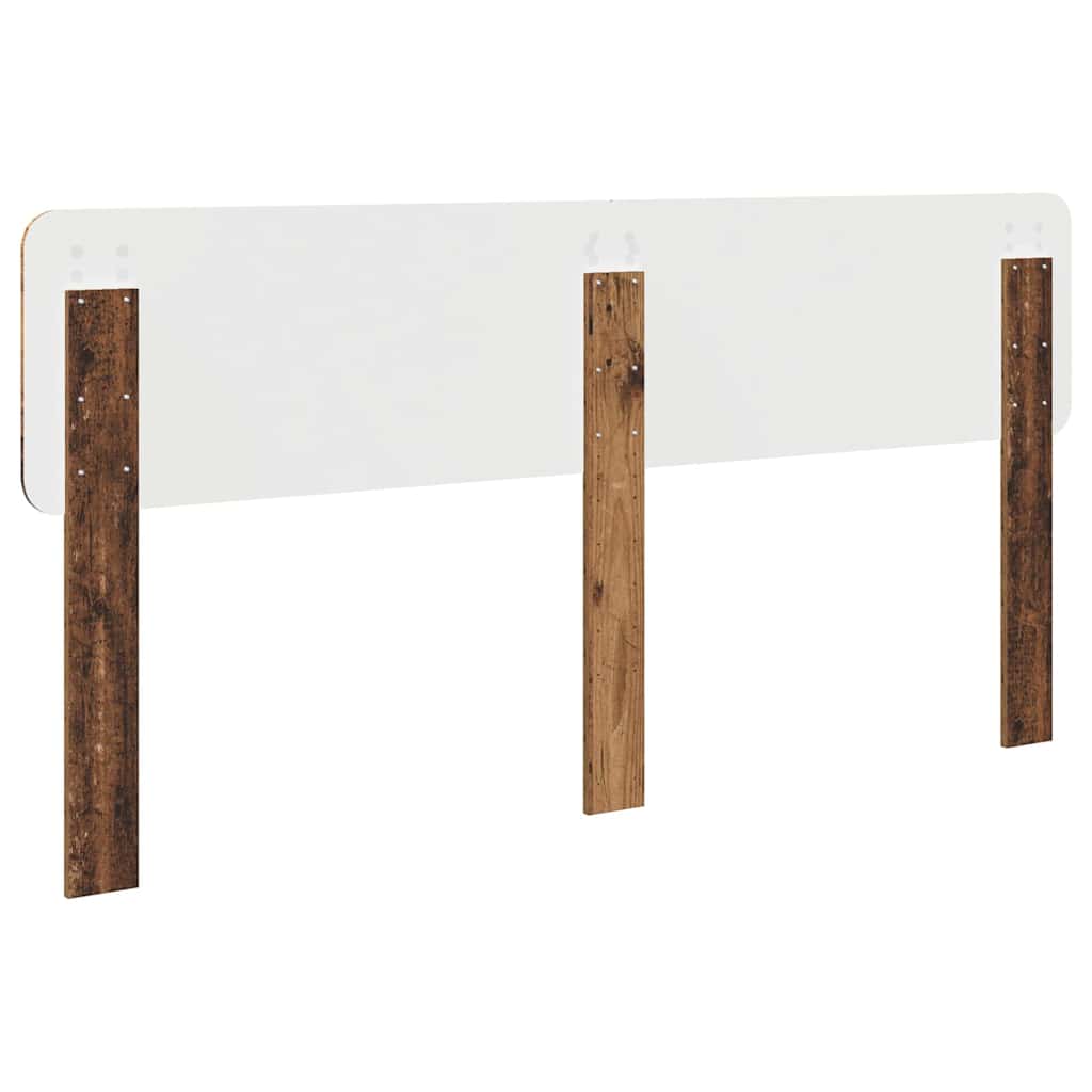 vidaXL Κεφαλάρι με κεφαλάρι Παλιό Ξύλο 180 cm Επεξεργασμένο ξύλο